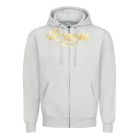Dove Grey Azizam Persian Iran Iranian Gift Tala Gold Zipper Hoodie - minhPixels