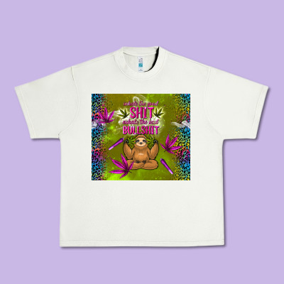Inhale The Good Shit Exhale The Bad Bullshit Urban Heavy Tee Designed By Tumblerdesignbyshophia