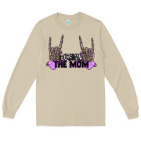 Mushroom Rockin' the Mom Long Sleeve Tee - CowGirlArtShop