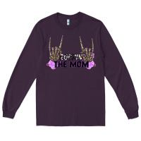 Plum Rockin' the Mom Long Sleeve Tee - CowGirlArtShop
