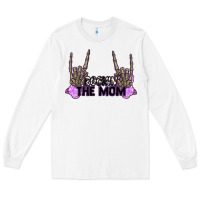 White Rockin' the Mom Long Sleeve Tee - CowGirlArtShop