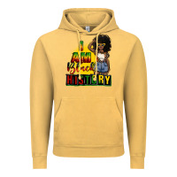 Vintage Mustard i am black history juneteenth Vintage Hoodie - CowGirlArtShop
