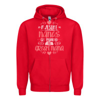 Gift For 1st Time Great Nana  Great Nana Zipper Hoodie | Teevron