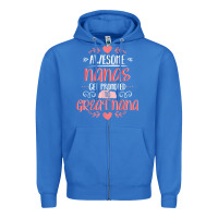True Royal Gift for 1st Time Great Nana  Great Nana Zipper Hoodie - minhPixels