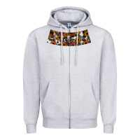 Heather Grey mini 10oz tumbler Zipper Hoodie - SublimationCraftShop