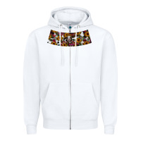 White mini 10oz tumbler Zipper Hoodie - SublimationCraftShop