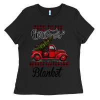 Black Christmas Movie Watching Blanket Ladies Tee - Bettercallsaul