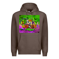 Coffee one spooky nurse tumbler Premium Hoodie - BundleAndBundleShop