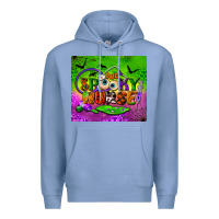 Colony Blue one spooky nurse tumbler Premium Hoodie - BundleAndBundleShop