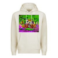 Oatmeal Heather one spooky nurse tumbler Premium Hoodie - BundleAndBundleShop