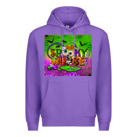 Purple one spooky nurse tumbler Premium Hoodie - BundleAndBundleShop