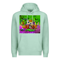 Seafoam one spooky nurse tumbler Premium Hoodie - BundleAndBundleShop