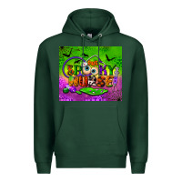 Sports Green one spooky nurse tumbler Premium Hoodie - BundleAndBundleShop