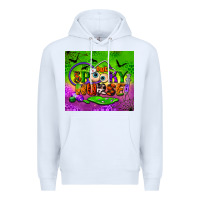 White one spooky nurse tumbler Premium Hoodie - BundleAndBundleShop