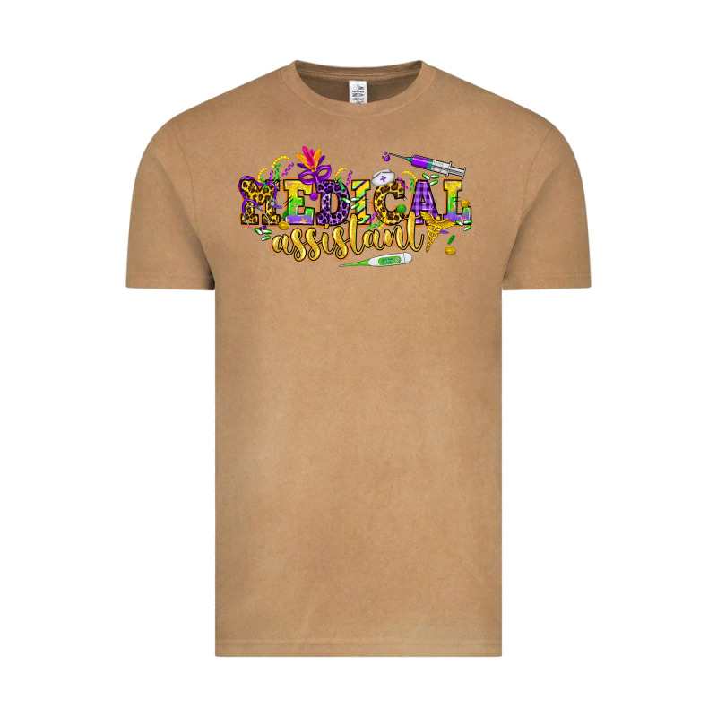 Ma Medical Assistant Mardi Gras Vintage Tee by HowdyJamesFarm | Teevron