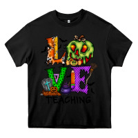 Black love taching halloween Heavy Core Tee - RacoonDesign