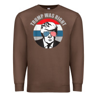 Chestnut trump was right republican conservative political t shirt Premium Sweatshirt - minhPixels
