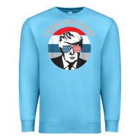 Ocean Blue trump was right republican conservative political t shirt Premium Sweatshirt - minhPixels