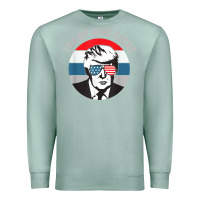Seafoam trump was right republican conservative political t shirt Premium Sweatshirt - minhPixels