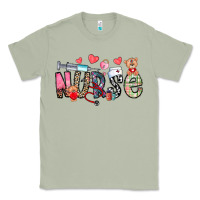 Matcha Nurse Valentines Day Classic Tee - CowhideDigitalArt