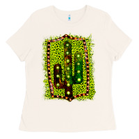 Bone Cactus Leopard Frame Ladies Tee - Bettercallsaul