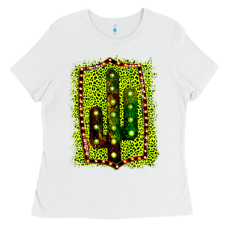 Cactus Leopard Frame Ladies Tee by Bettercallsaul | Teevron
