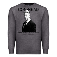 Charcoal Heather connor, roy was interested in politics Premium Sweatshirt - minhPixels