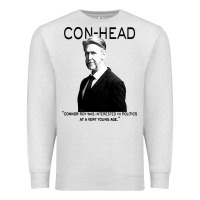 Oatmeal Heather connor, roy was interested in politics Premium Sweatshirt - minhPixels