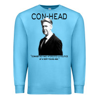 Ocean Blue connor, roy was interested in politics Premium Sweatshirt - minhPixels