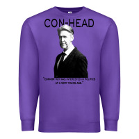 Purple connor, roy was interested in politics Premium Sweatshirt - minhPixels