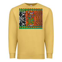Antique Gold love autism awareness leopard cowhide Premium Sweatshirt - Artiststas