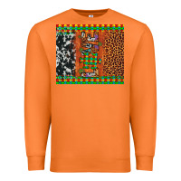 Carrot love autism awareness leopard cowhide Premium Sweatshirt - Artiststas