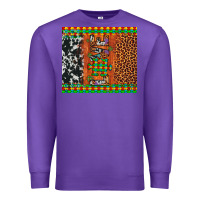 Purple love autism awareness leopard cowhide Premium Sweatshirt - Artiststas