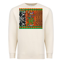 Sandshell love autism awareness leopard cowhide Premium Sweatshirt - Artiststas