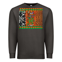 Smoke love autism awareness leopard cowhide Premium Sweatshirt - Artiststas