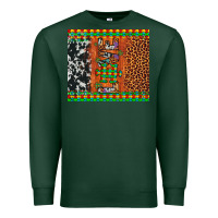 Sports Green love autism awareness leopard cowhide Premium Sweatshirt - Artiststas