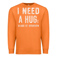 Carrot I Need a HUGe Glass of Bourbon T Shirt Bourbon Gifts for Him Premium Sweatshirt - minhPixels