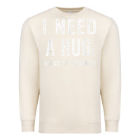 Sandshell I Need a HUGe Glass of Bourbon T Shirt Bourbon Gifts for Him Premium Sweatshirt - minhPixels