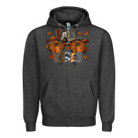 Charcoal Heather fall vibes Zipper Hoodie - SublimationCraftShop