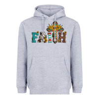 Heather Grey faith Heavyweight Hoodie - Artiststas