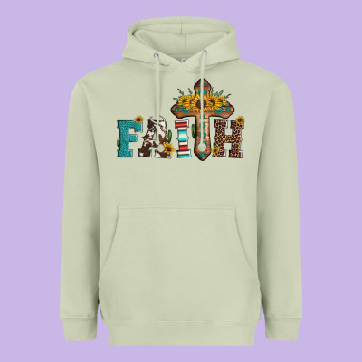 Faith Heavyweight Hoodie Designed By Artiststas