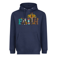 Navy faith Heavyweight Hoodie - Artiststas