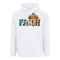 White faith Heavyweight Hoodie - Artiststas