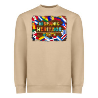Mushroom hispanic heritage flags Heavyweight Sweatshirt - BundleAndBundleShop