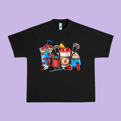Lacrosse Coffee Cups Urban Heavy Tee Designed By Howdyjamesfarm