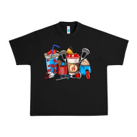 Black Lacrosse coffee cups Urban Heavy Tee - HowdyJamesFarm