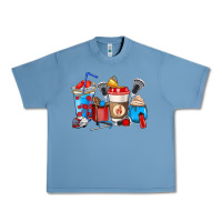 Pebble Blue Lacrosse coffee cups Urban Heavy Tee - HowdyJamesFarm