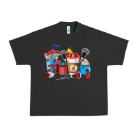 Pigment Black Lacrosse coffee cups Urban Heavy Tee - HowdyJamesFarm
