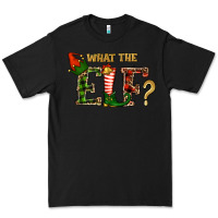 Black What The Elf Christmas Premium Tee - RanaPortraitStore