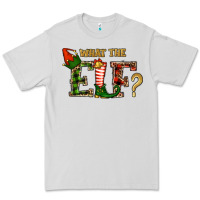 Dove Grey What The Elf Christmas Premium Tee - RanaPortraitStore